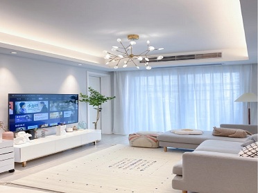 馬浜花園61㎡北歐風格裝修效果圖