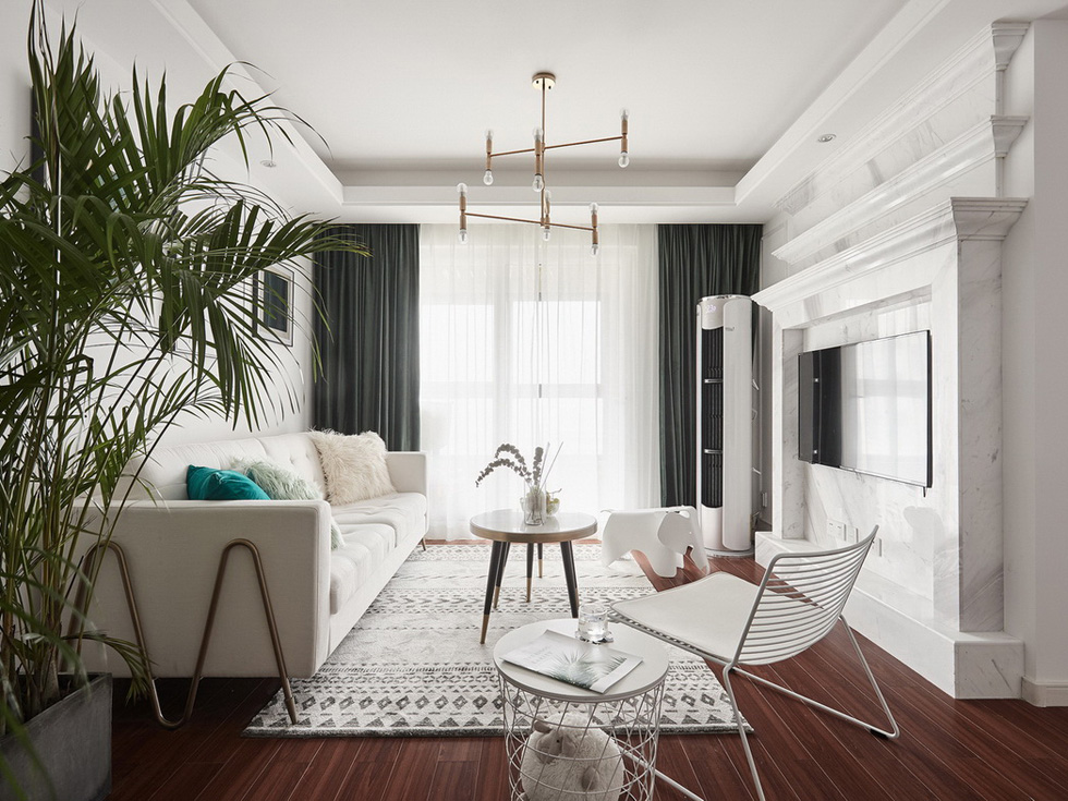 中海瓏灣混搭風裝修設計效果圖