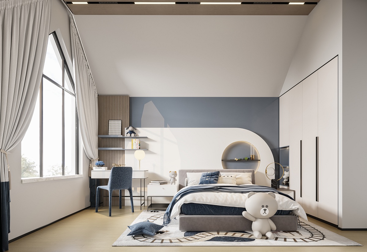 蘇州華麗家族太湖上景花園臥室裝修設(shè)計(jì) 蘇州別墅臥室裝修設(shè)計(jì)